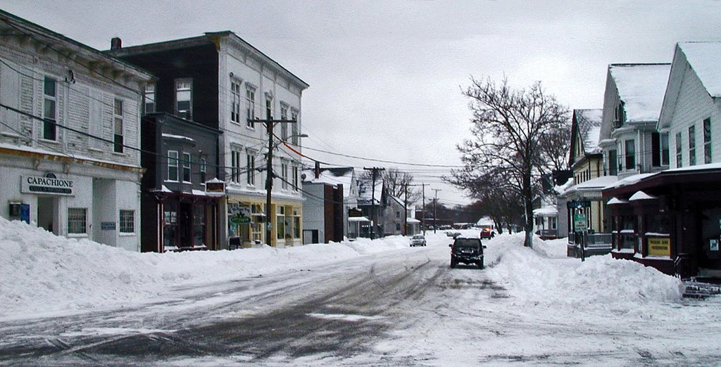 W Union St. after the storm, 2003