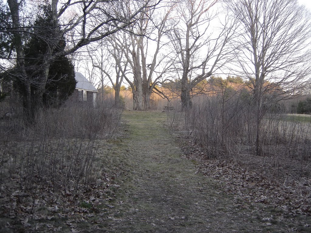 Sachem Rock Farm in the Late-March Twilight