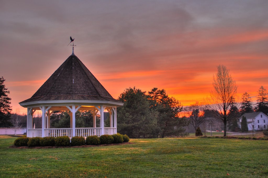Fountain Park Sunset