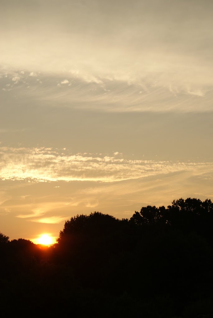 Sunrise over my hometown Enfield Ct.