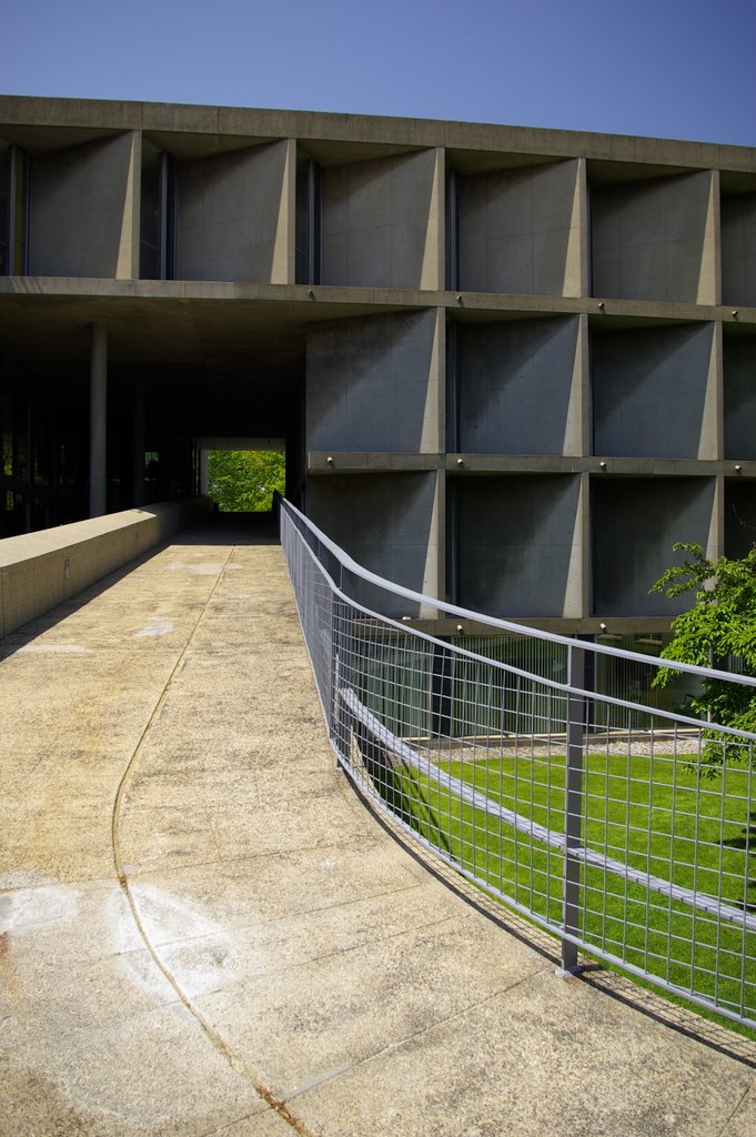 Carpenter Center by Le Corbusier, Detail