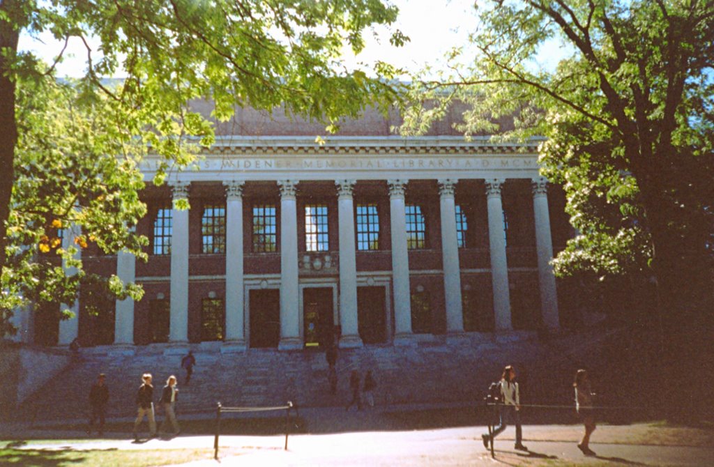 Boston - Harvard - Widener Library