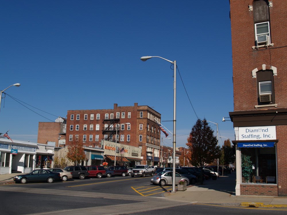 Downtown Clinton, Massachusetts