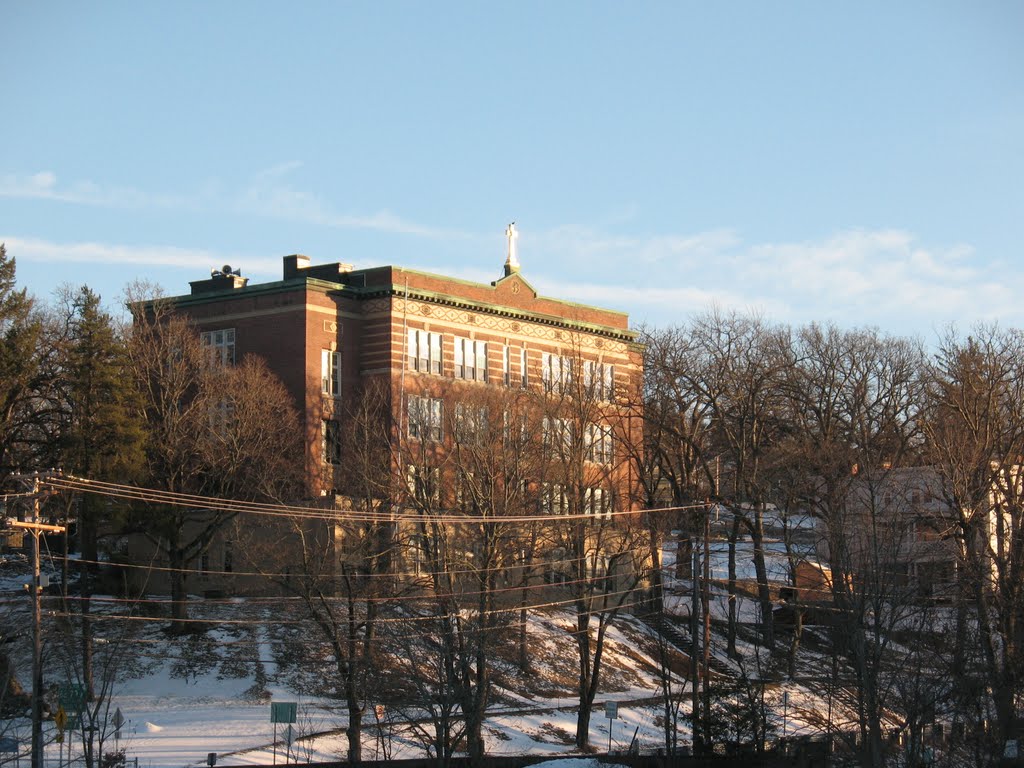 View of Holy Rosary from Nashua Street