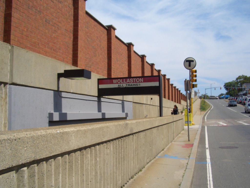 MBTA - Wollaston Train Station