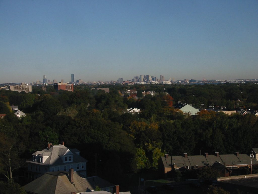 View of Boston from Quincy