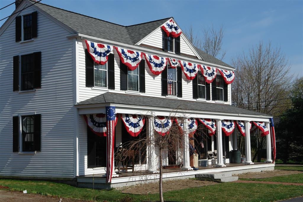 Patriotic House on Mass Ave - Lexington, MA