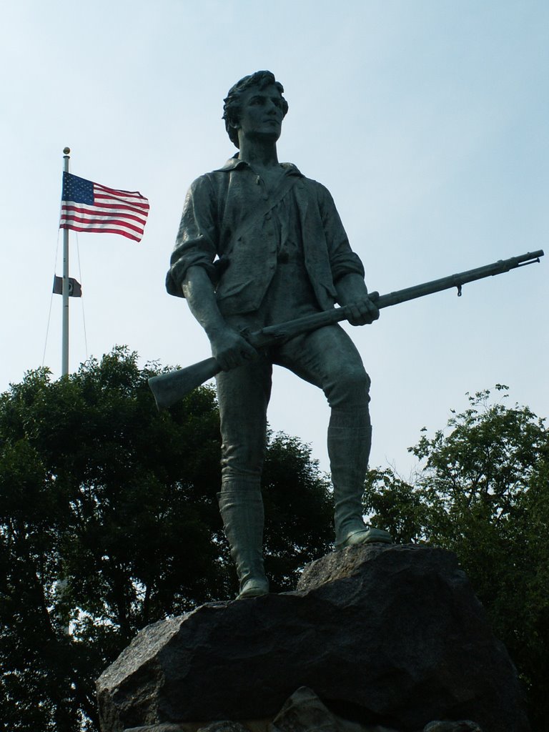 Minuteman on the Lexington Green