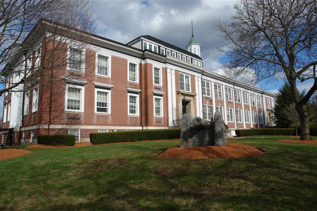 Old Muzzy Junior High School (now condos) - Lexington, Ma
