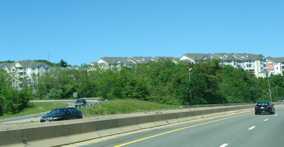 Highlands at Dearborn Apartment Complex, from Route 128 - Peabody, MA