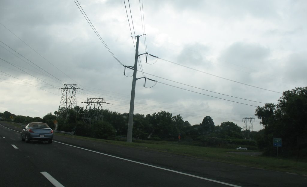 Power lines on 95