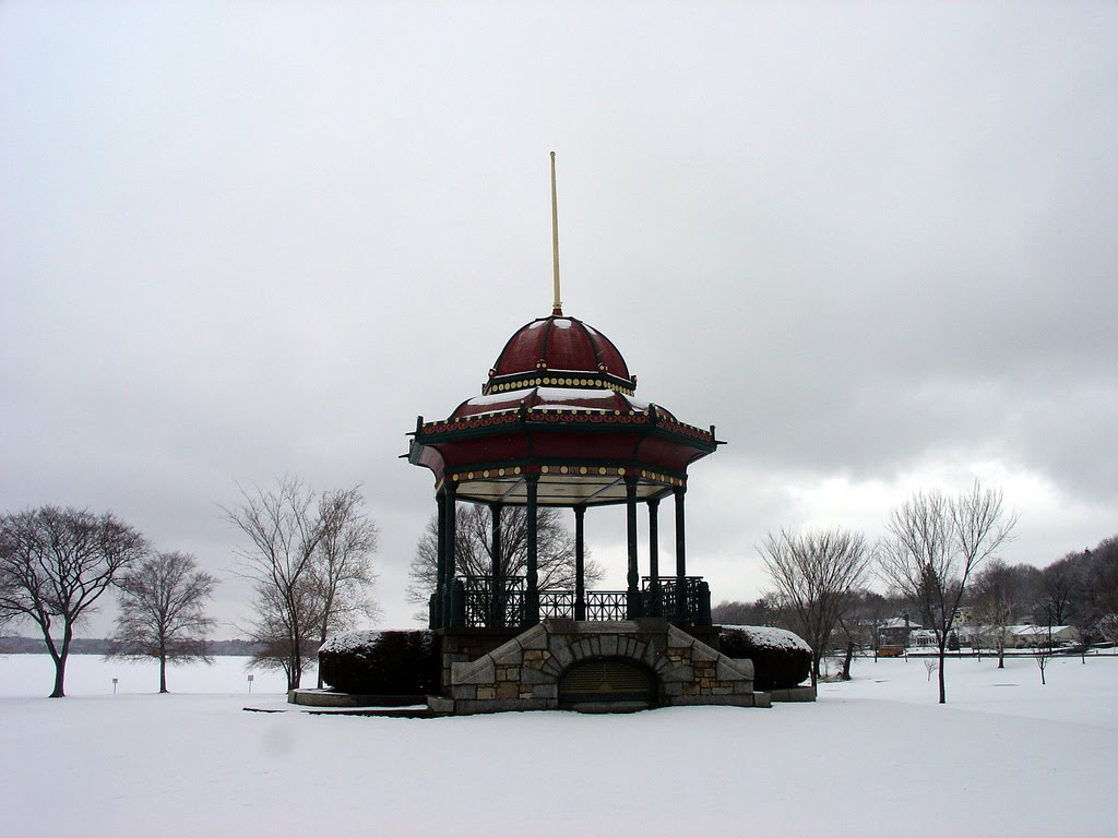 Wakefield Bandstand, Wakefield, Massachusetts, USA