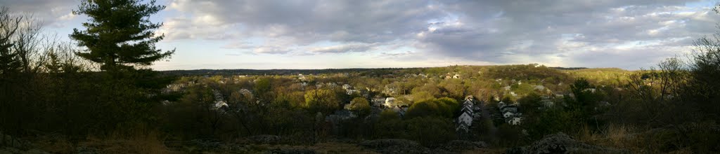 overlook of Melrose