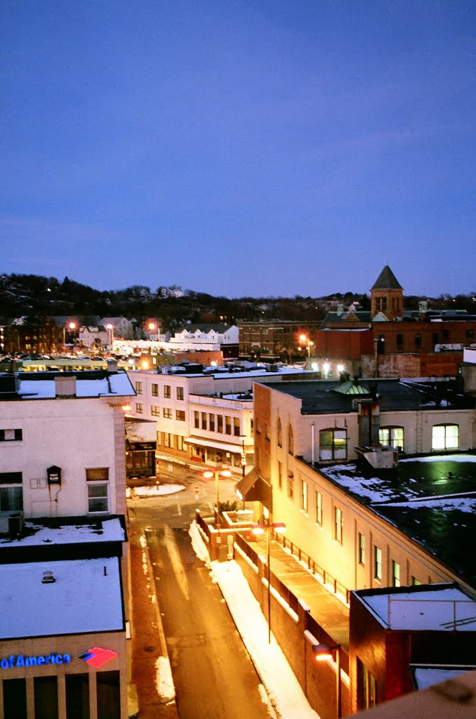 View from the CBD parking garage, Malden, MA