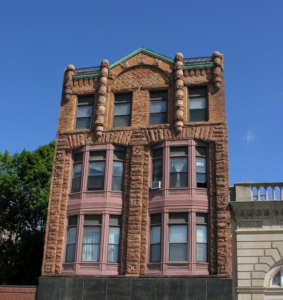 First Peoples National Bank, Main Street Marlborough, 1890s Queen Anne