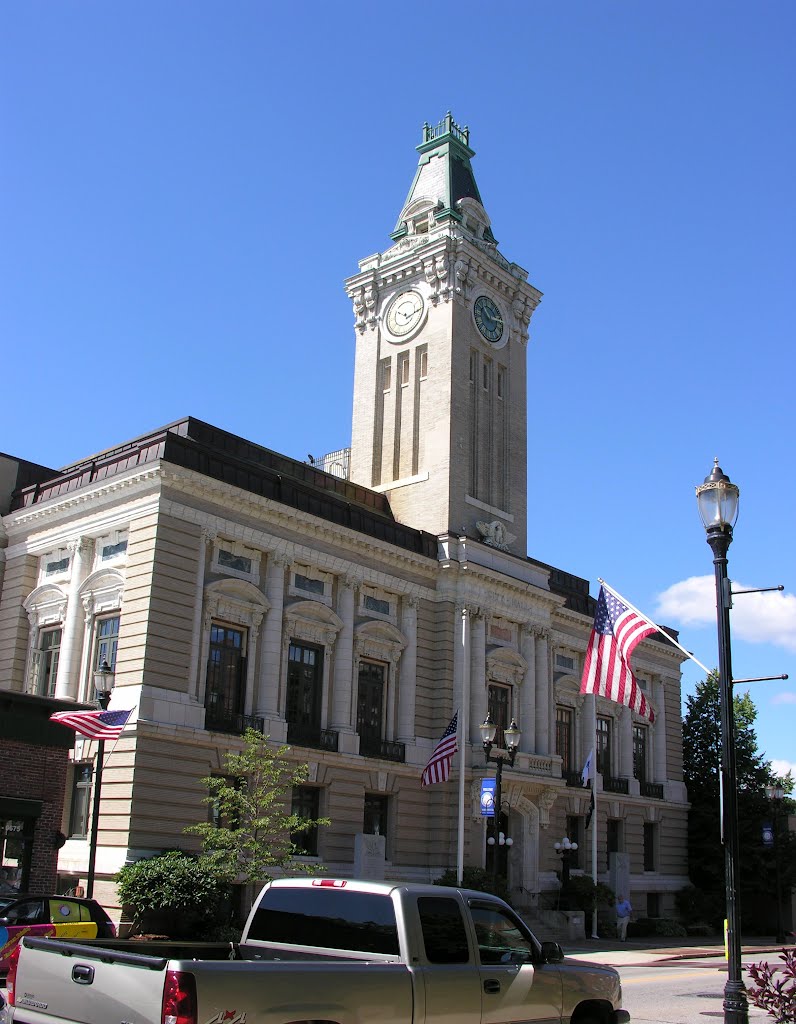 Marlborough, MA City Hall, 1904-1906 Beaux Arts Style
