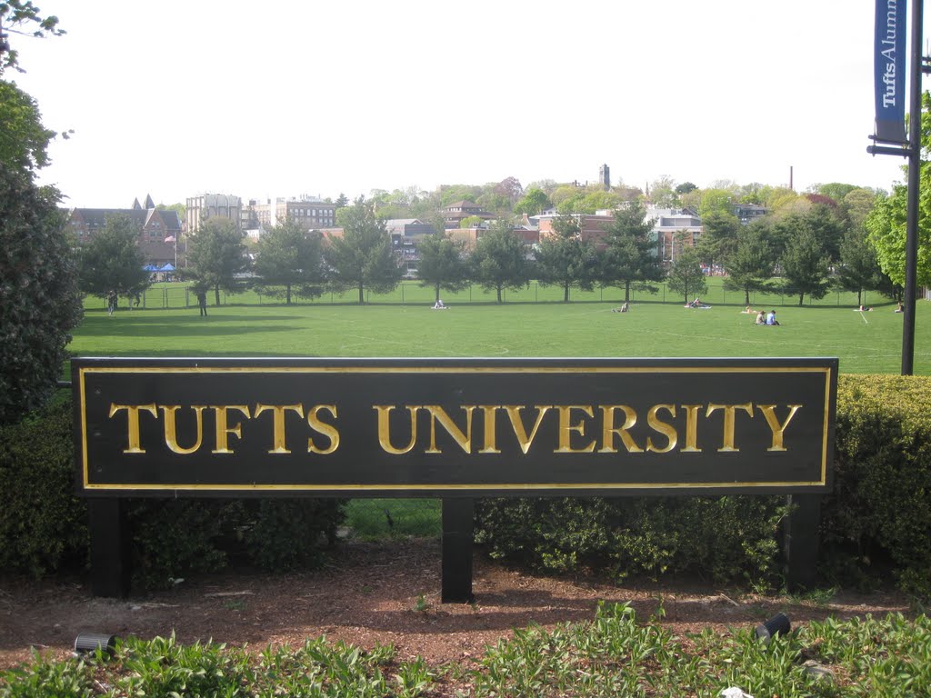 Tufts University from Powderhouse Circle
