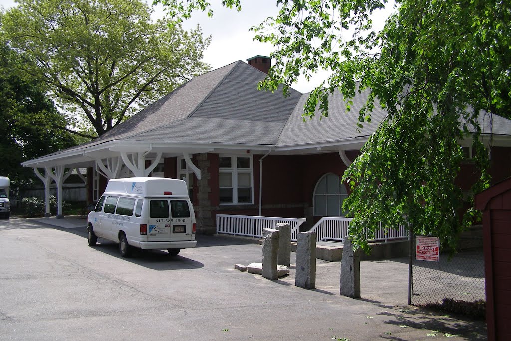 Former Park Street Station, Medford, MA, USA