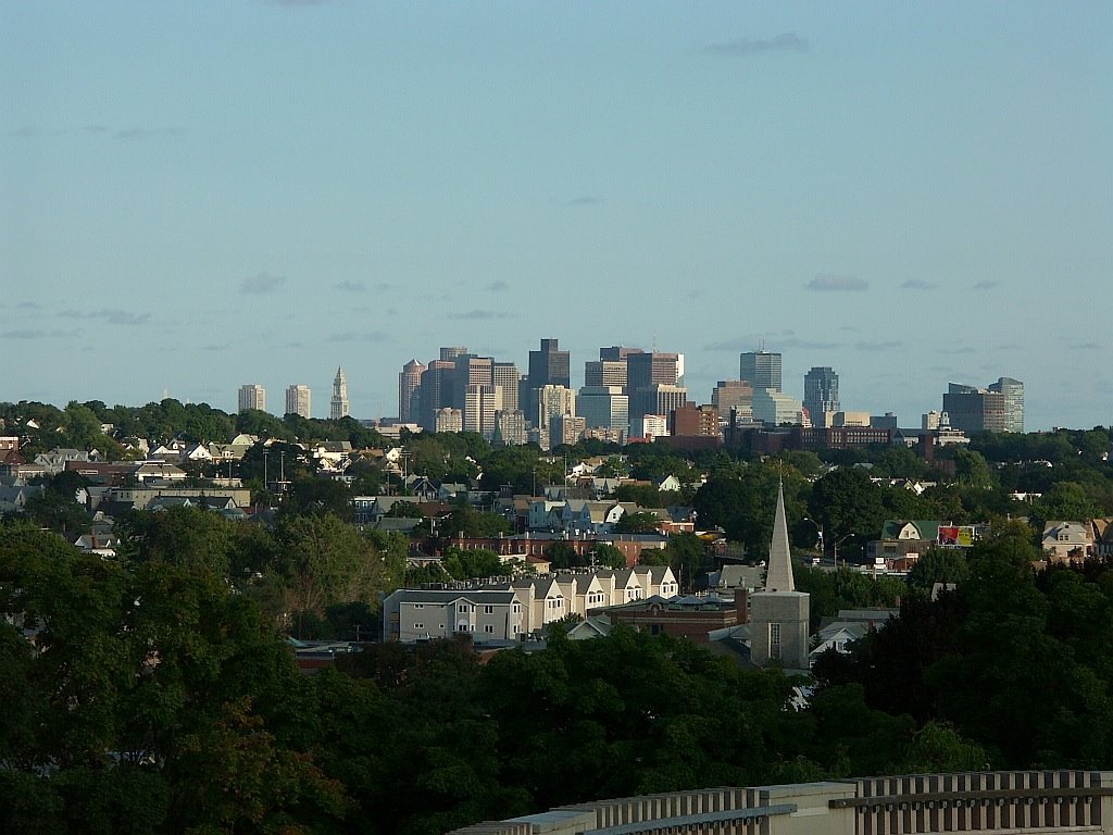 Boston - From Tufts University, Medford, MA