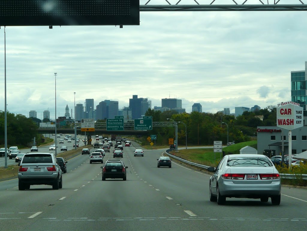on the way to Boston