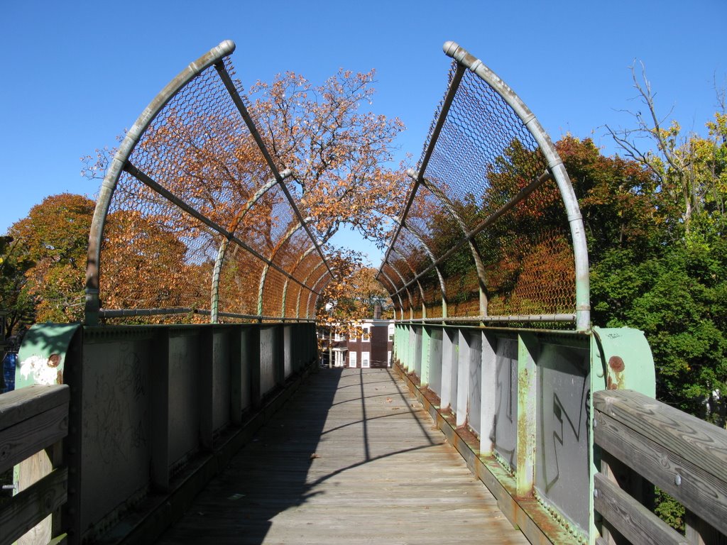 Dorchester, Massachusetts, Norfolk to Ballou Footbridge.