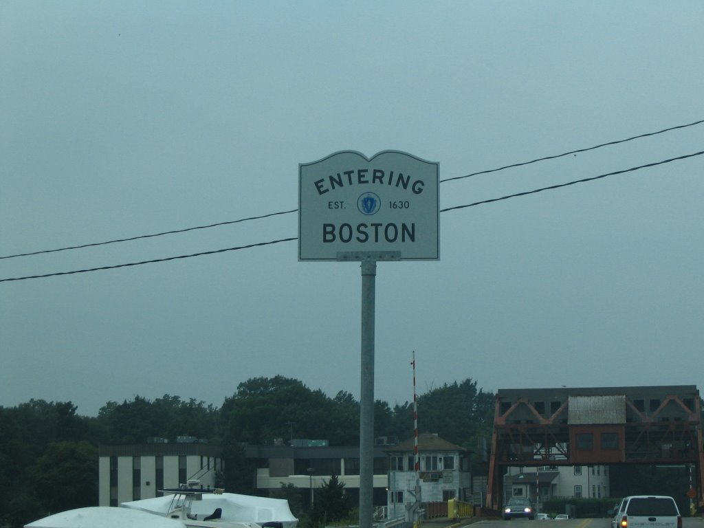 Entering Boston