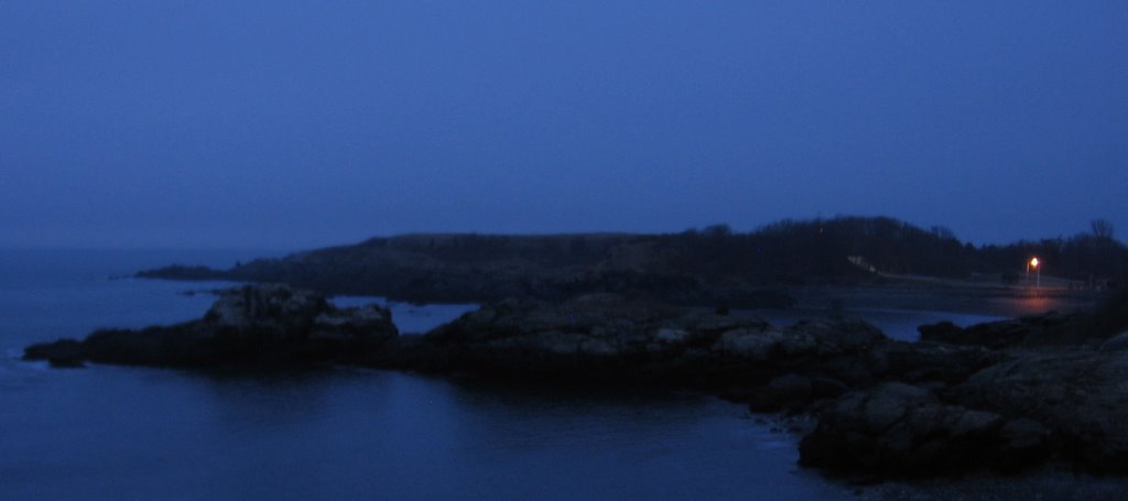 East Point in Nahant before sunrise