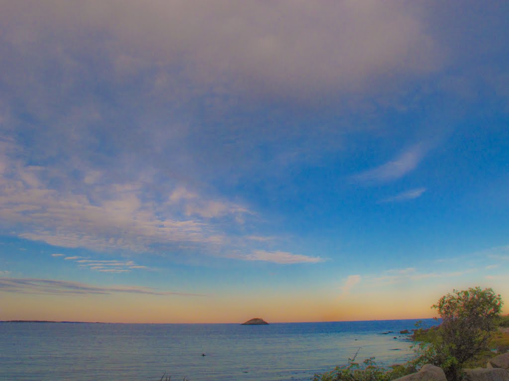 looking east for the ships ,