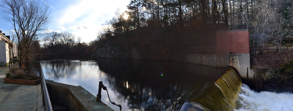Upper Falls Above the Dam