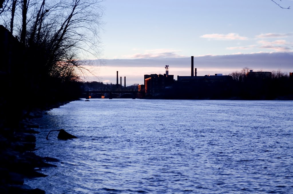 Chilly Evening by the Merrimack, Lawrence