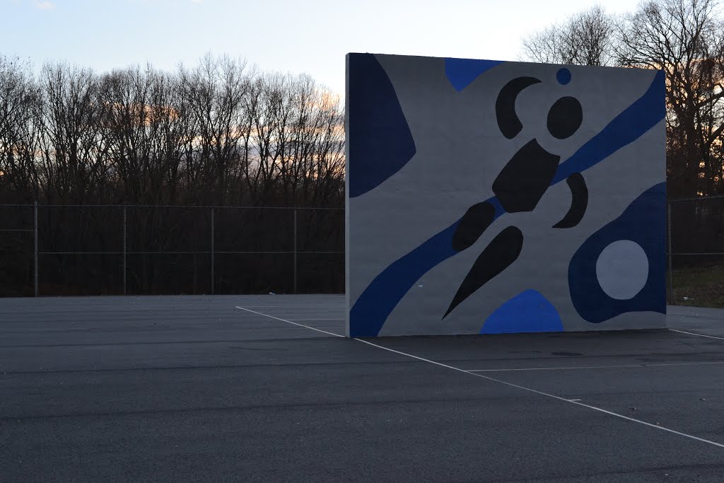 Tennis Mural