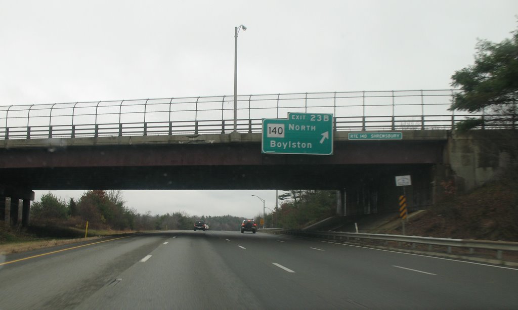 Boylston and Shrewsbury via 140