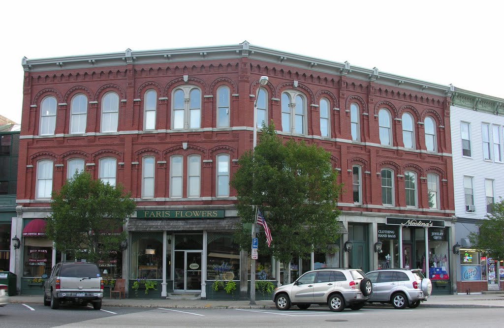Downtown Westborough Commercial Block, Late 19th Century