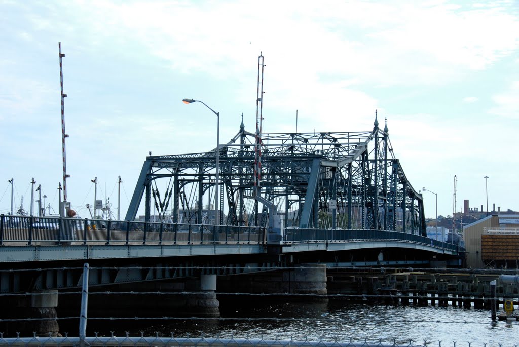 Strange Bridge Rotates To Allow Boat Traffic