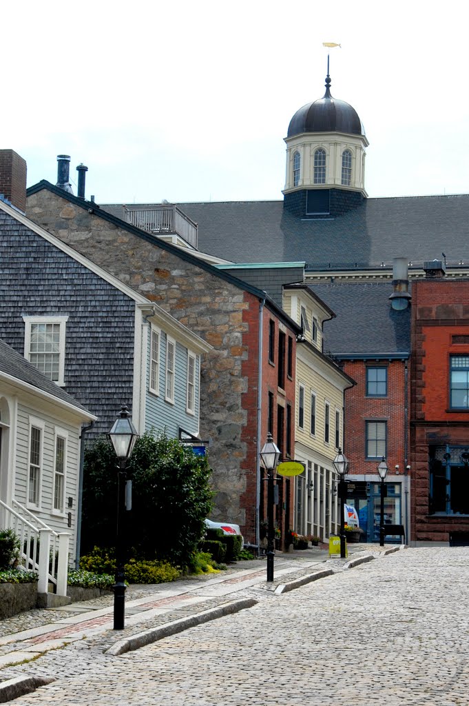 Looking Towards The Whaling Museum From Center St.