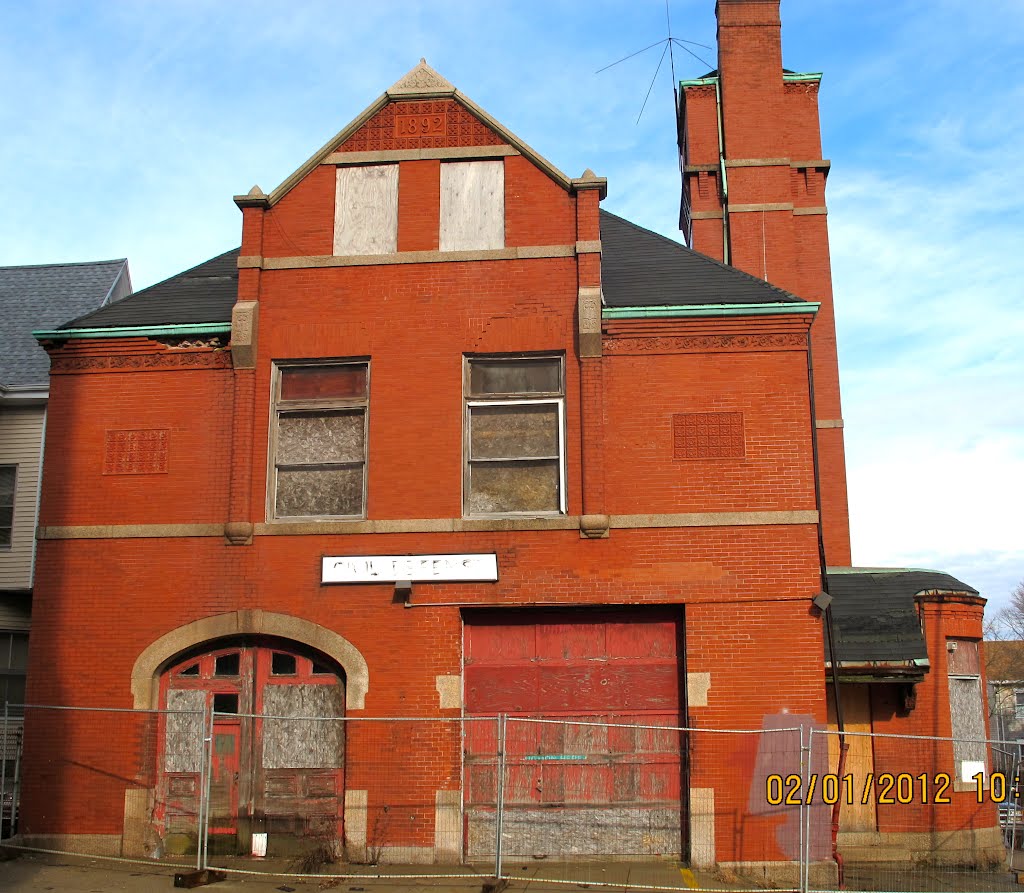 Fire Station Five North Elevation