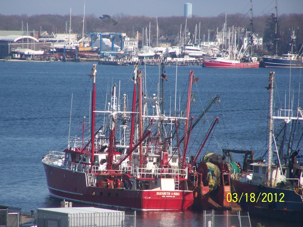 Civil Harbour in New Bedford,MA - former whales hunting point