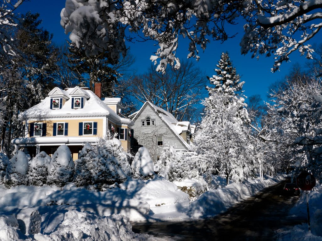 Snow in Boston