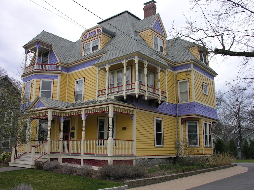 Newton Highlands, Queen Anne, 1880s
