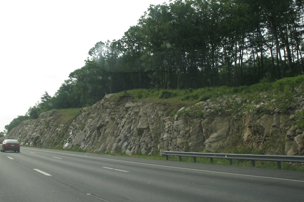 Rock cut near Nash Street