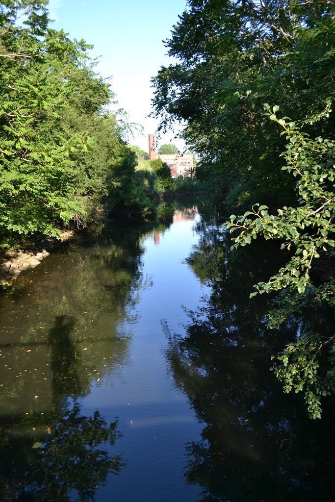North River & old mill building