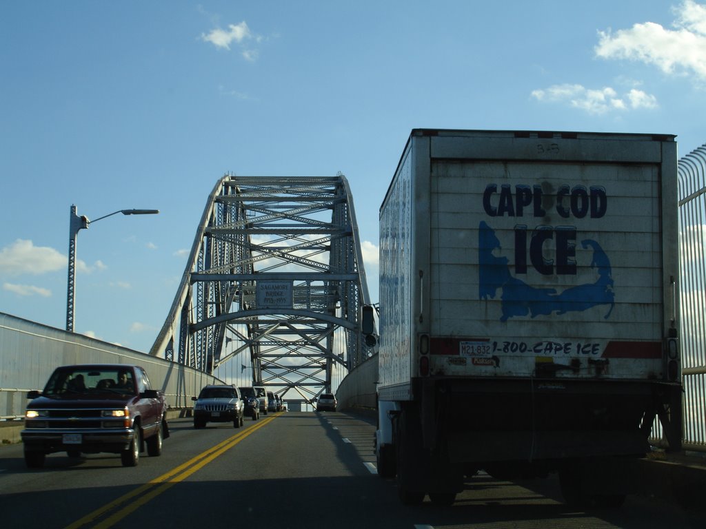 Sagamore Bridge onto Cape Cod