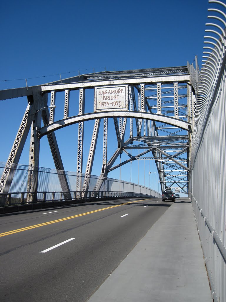 Walking Across the Sagamore Bridge