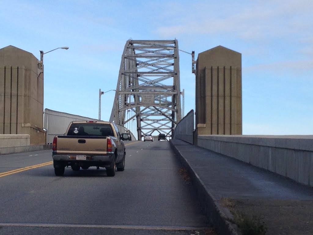 Hitting the Bourne Bridge.