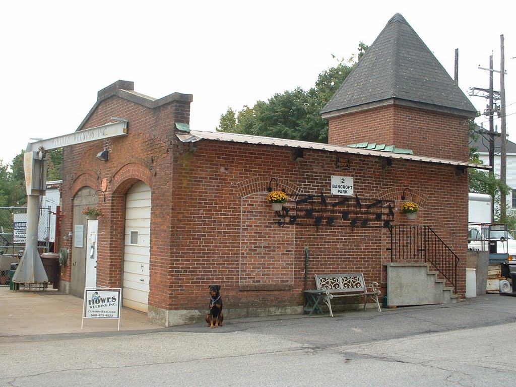 Howes Welding in Old Draper Fire House North (circa 1890?)