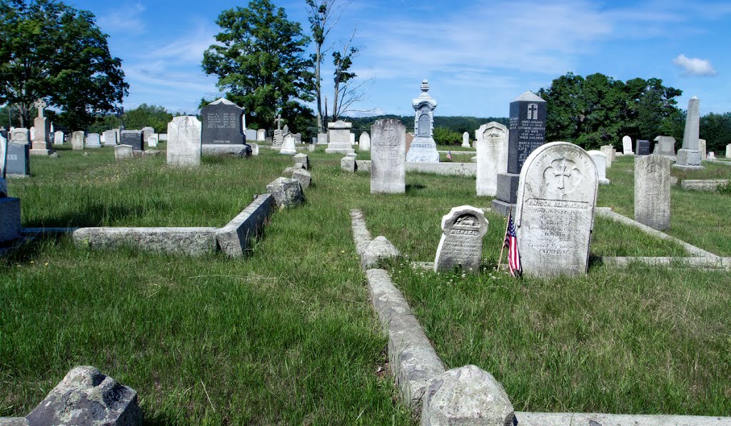 Birmingham Gravestone, St. Marys Cemetery, Milford, MA