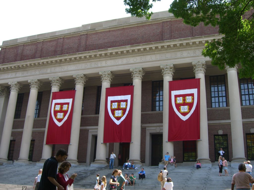 University Library in Harvard, Cambridge - dedicated to Mark Berman and his family