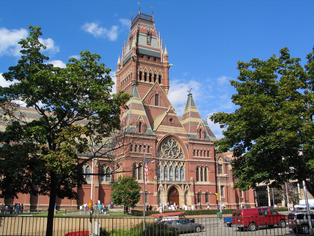 Harvard Memorial Hall, Harvard University (Cambridge, Boston, Massachustts, U.S.A.)
