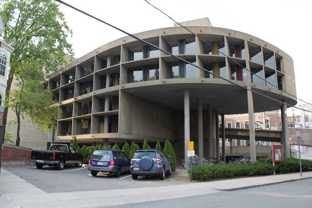 Carpenter Center - Eastern side, Harvard University, Cambridge, Massachusetts