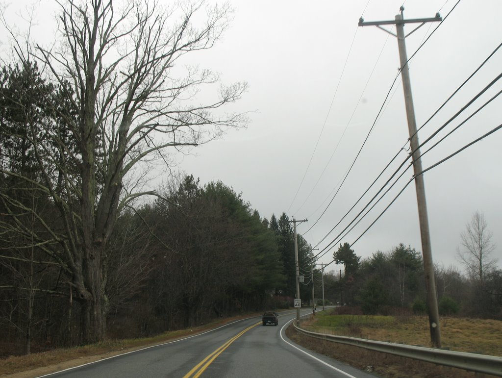 Curve before Brookfield Road